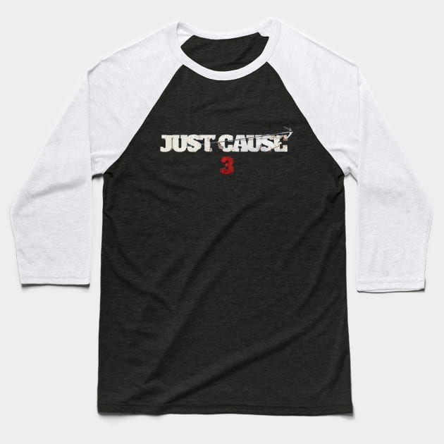 Just Cause 3 Baseball T-Shirt by LCdude12